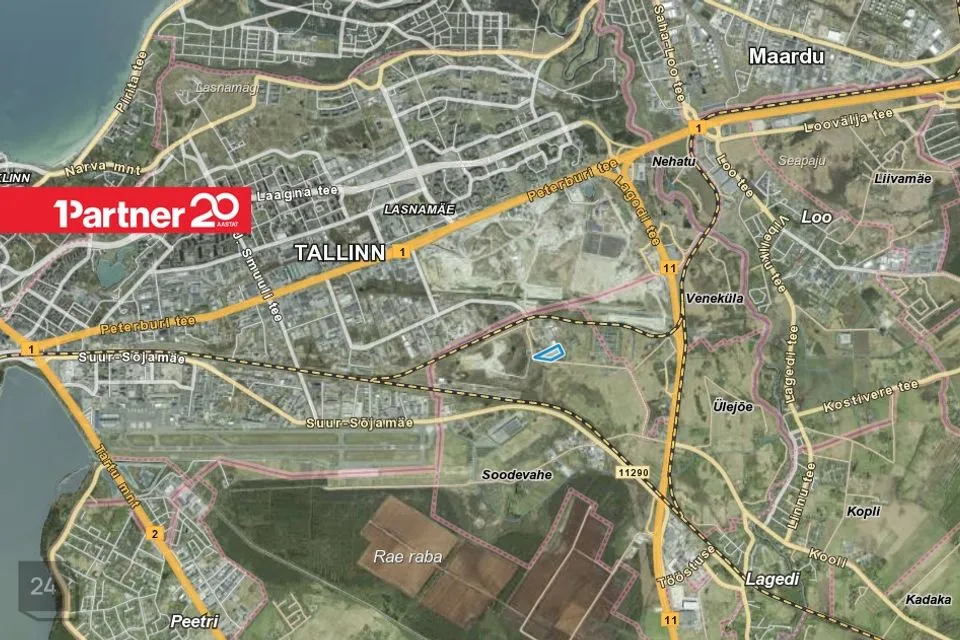 Ärimaa või Tootmismaa, 26057 m² Maa  -  Rae vald, Soodevahe küla - foto 2