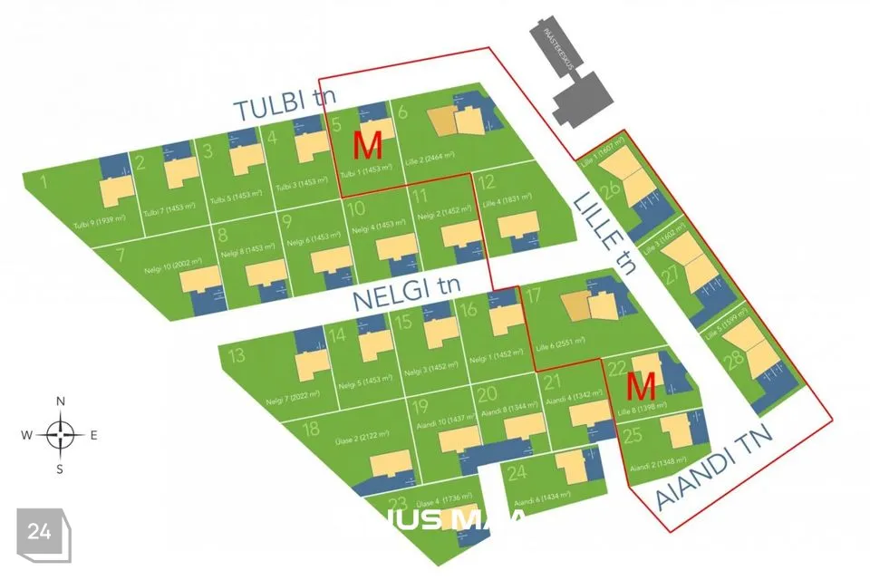 Elamumaa, 1831 m² Maa - Anija vald, Kehra linn - foto 3