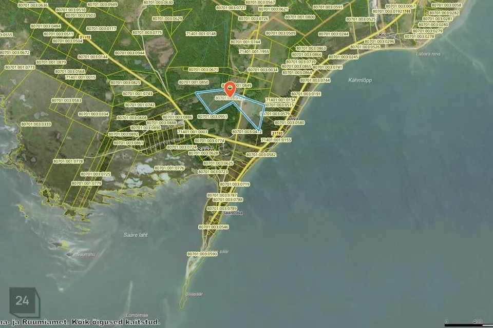 Maatulundusmaa, 124406 m² Maa - Saaremaa vald, Sääre küla - foto 3