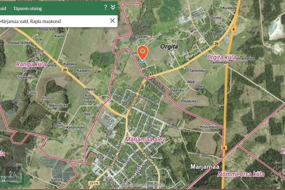 Maatulundusmaa, 1510 m² Maa  -  Märjamaa vald, Orgita küla - foto 3