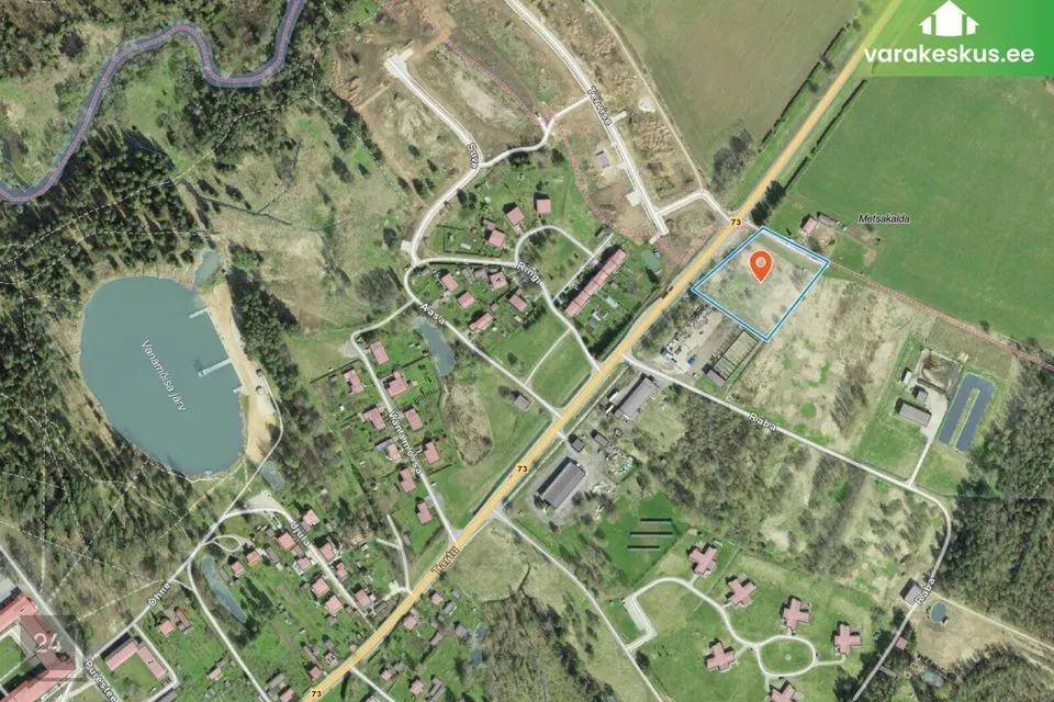 Sihtotstarbeta maa, 6875 m² Maa - Tõrva vald, Tõrva linn - foto 2