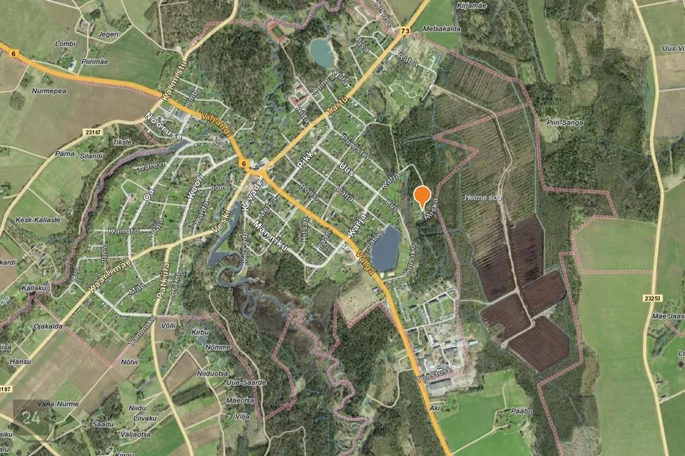 Elamumaa, 1571 m² Maa  -  Tõrva vald, Tõrva linn - foto 2