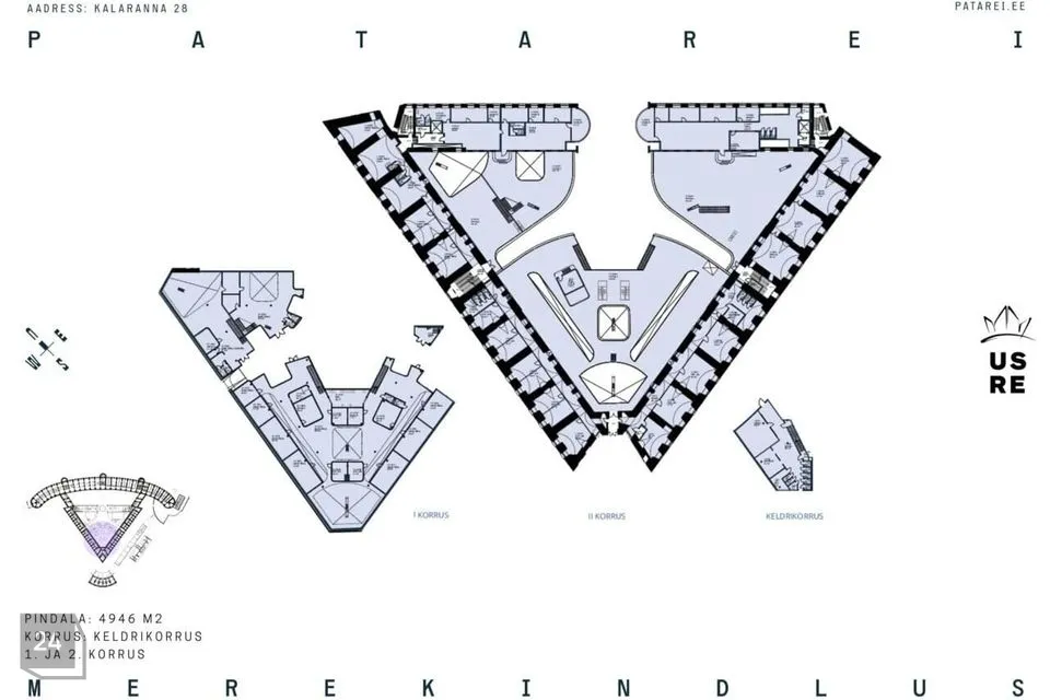 Bureau, 4946 m² business in Tallinn, Põhja-Tallinna linnaosa - photo 3