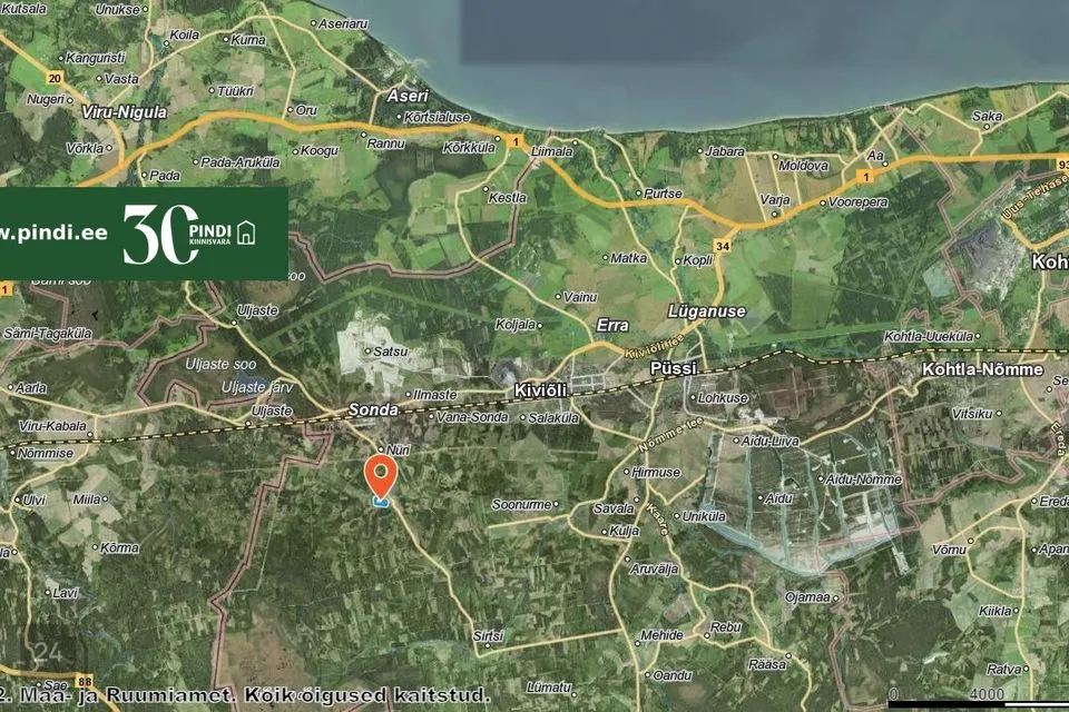 2-toaline Maja  -  Lüganuse vald, Nüri küla - foto 2