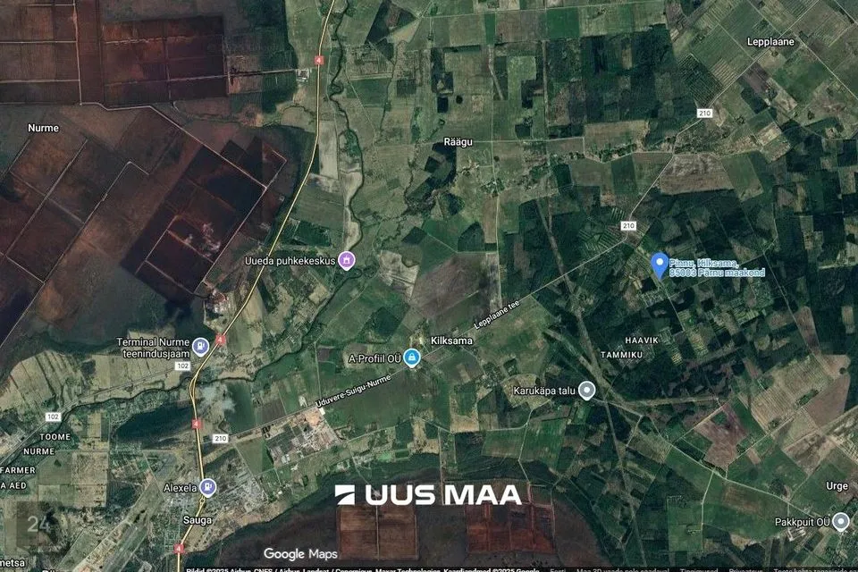 Maatulundusmaa, 90907 m² Maa  -  Tori vald, Kilksama küla - foto 2