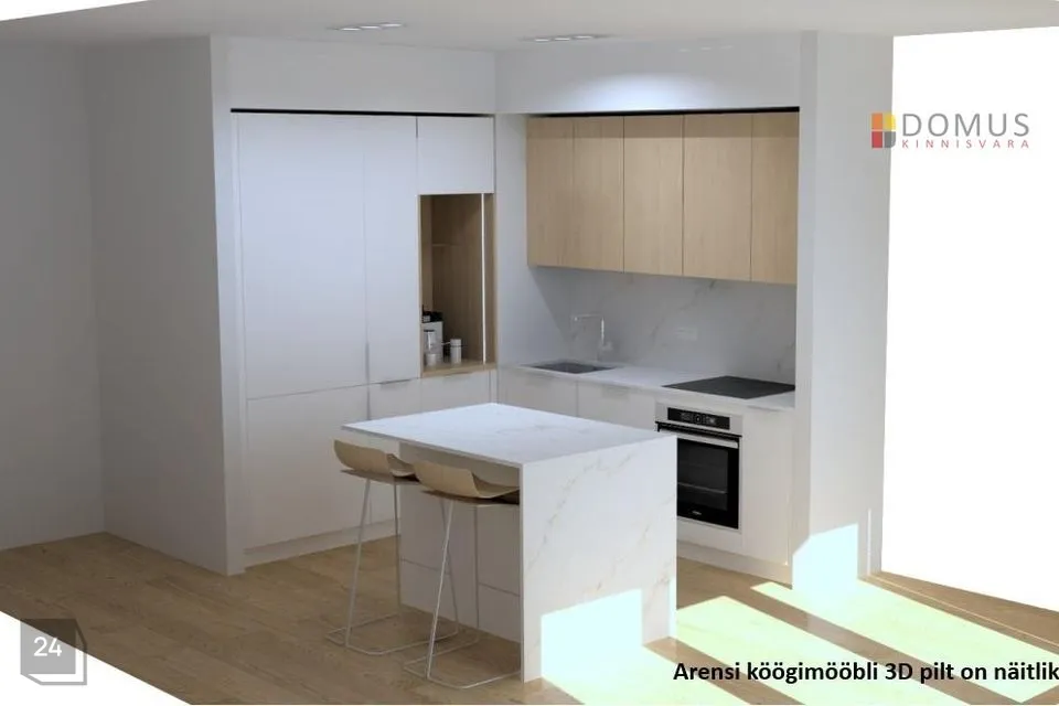 4-toaline Korter - Tartu vald, Raadi alev