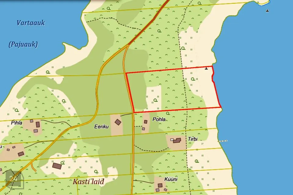 Maatulundusmaa, 22677 m² участок в Saaremaa vald, Tirbi küla