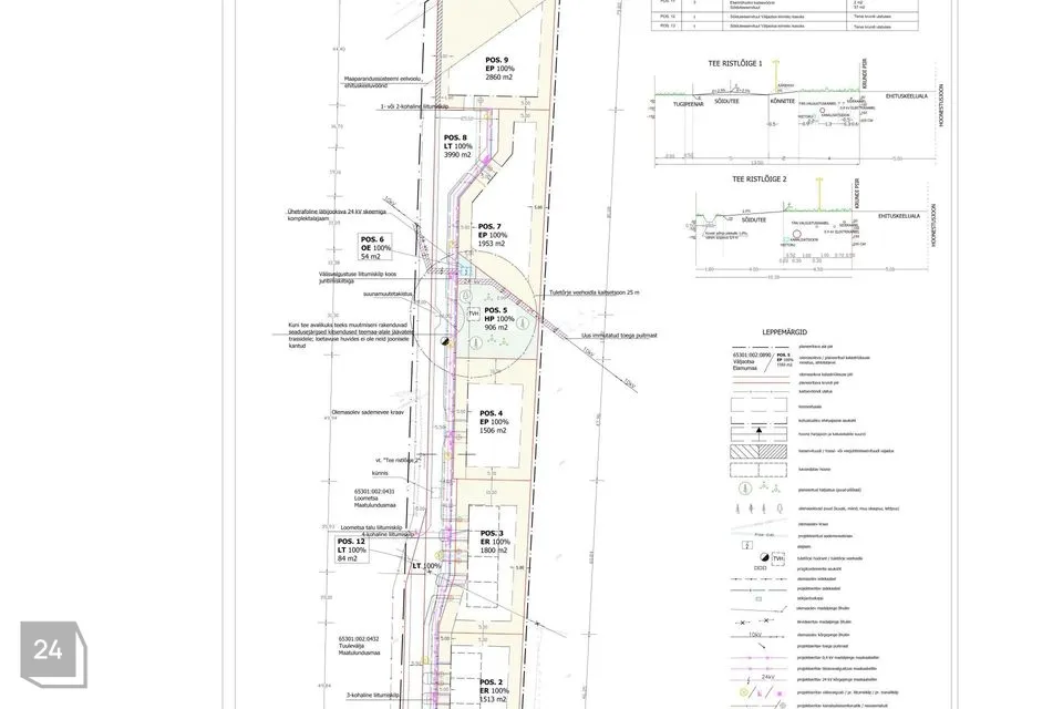 Земля жилой застройки, 12111 m² участок в Rae vald, Lehmja küla - фото 3