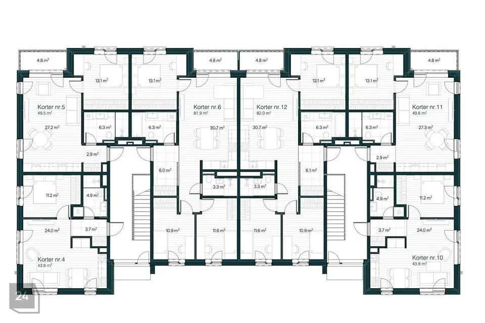 2-toaline Korter  -  Raasiku vald, Raasiku alevik - foto 2