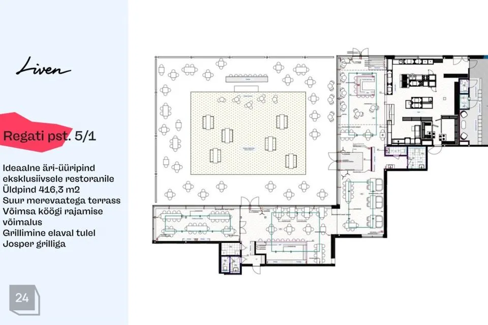 416 m² Äripind - Tallinn, Pirita linnaosa - foto 5