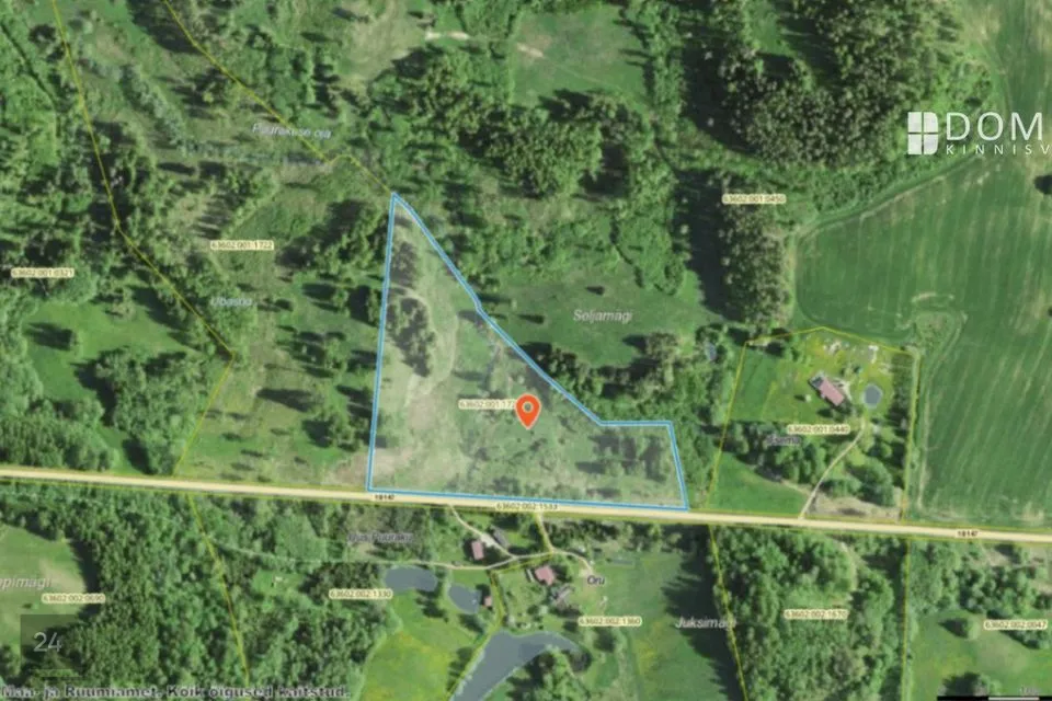 Maatulundusmaa, 46563 m² участок в Otepää vald, Pilkuse küla