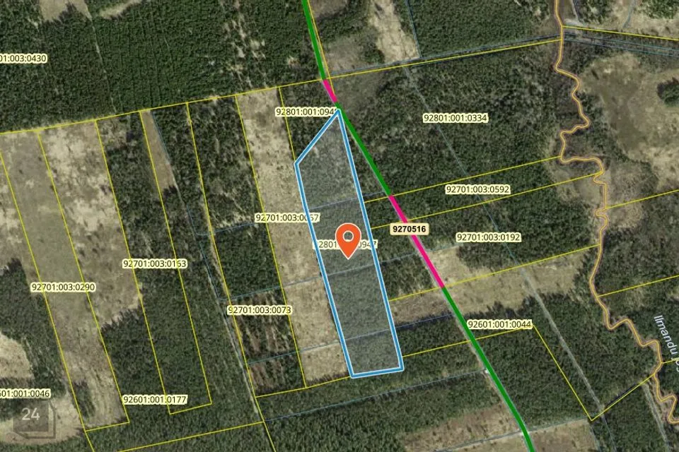 Maatulundusmaa, 68079 m² Maa  -  Väike-Maarja vald, Varangu küla