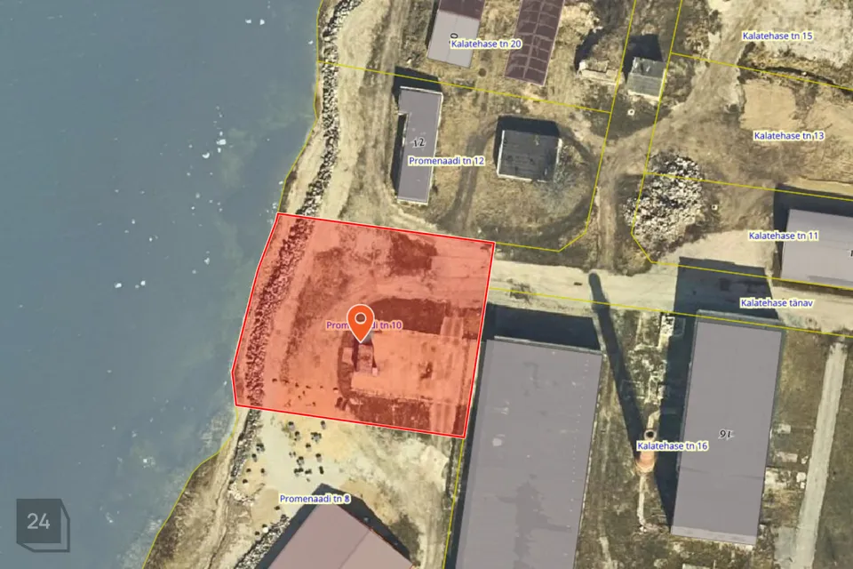 Ärimaa, 2215 m² Maa  -  Lääneranna vald, Virtsu alevik - foto 4