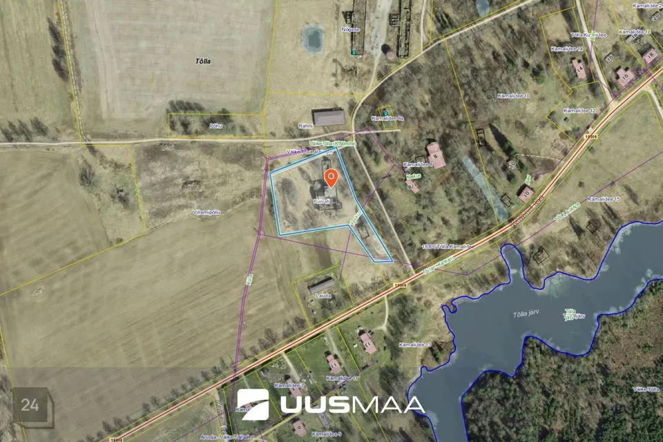 Земля производственного назначения, 7932 m² участок в Saarde vald, Tõlla küla - фото 2