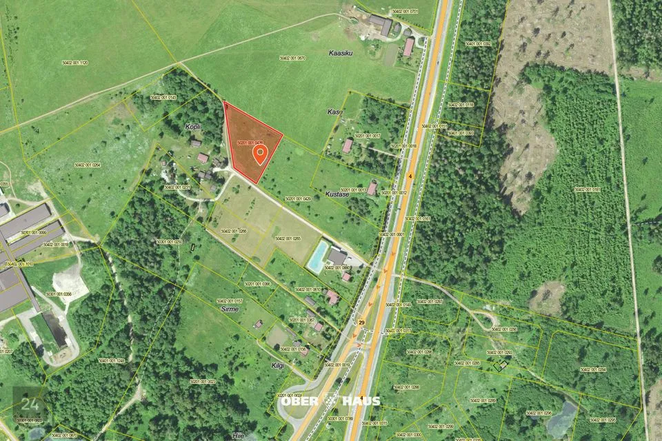 Maatulundusmaa, 4988 m² Maa  -  Märjamaa vald, Orgita küla - foto 4