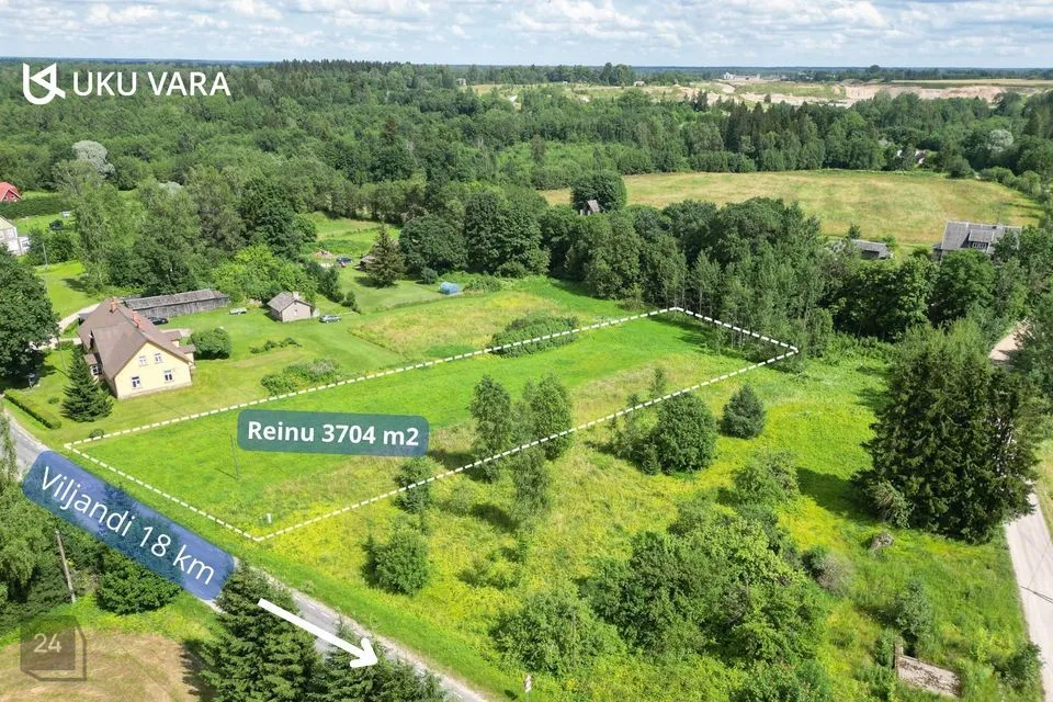 Земля жилой застройки, 3704 m² участок в Põhja-Sakala vald, Tääksi küla