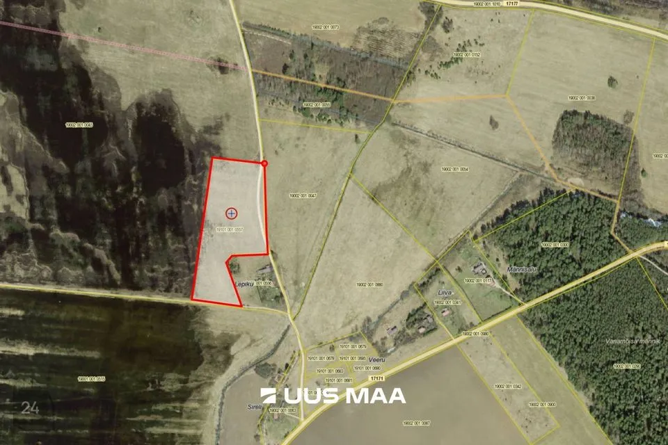 Maatulundusmaa, 29700 m² участок в Haljala vald, Vanamõisa küla - фото 2