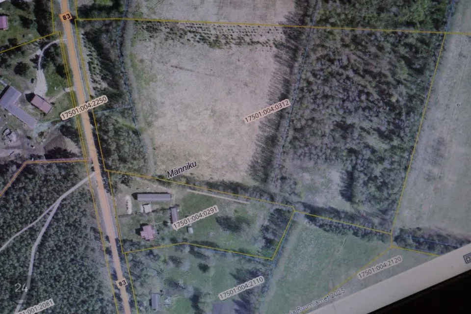 Cultivated land, 54064 m² land in Hiiumaa vald, Prassi küla