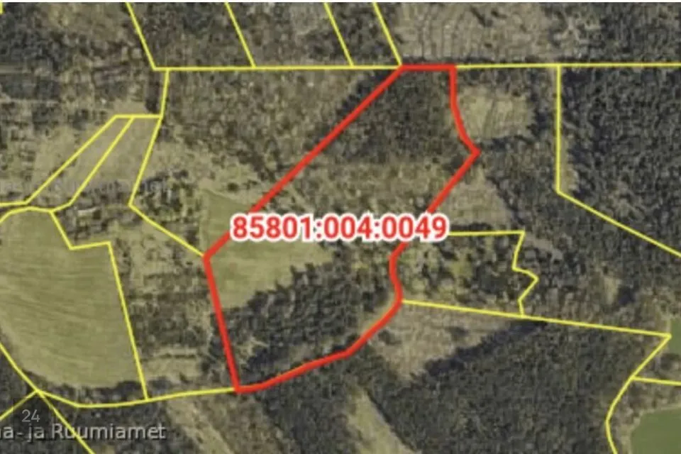 Cultivated land, 106099 m² land in Saaremaa vald, Oessaare küla