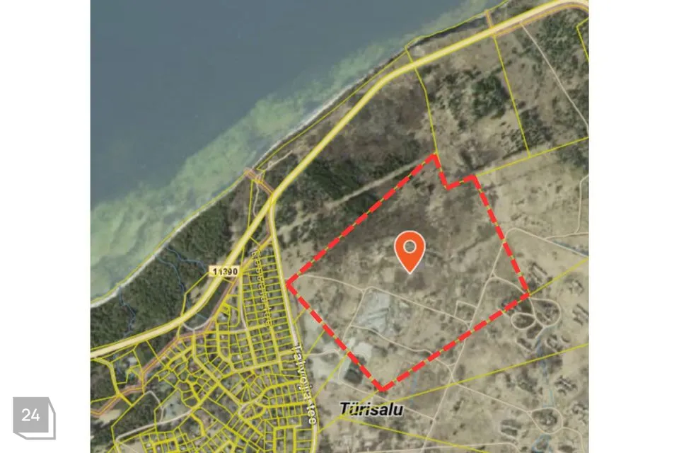 Maatulundusmaa, 370900 m² Maa  -  Harku vald, Türisalu küla - foto 3