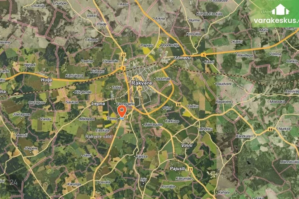 Maatulundusmaa, 41391 m² участок в Rakvere vald, Tõrma küla - фото 3
