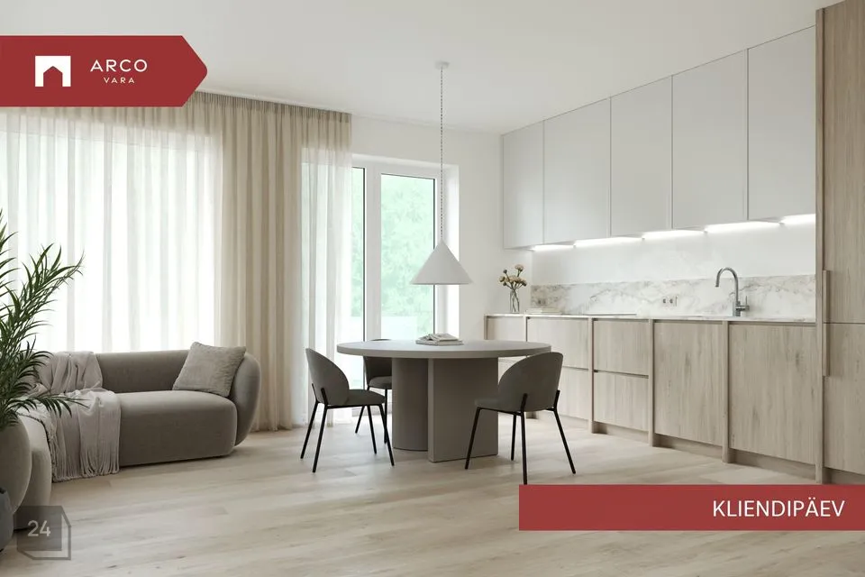 2-toaline Korter  -  Tallinn, Kristiine linnaosa - foto 2