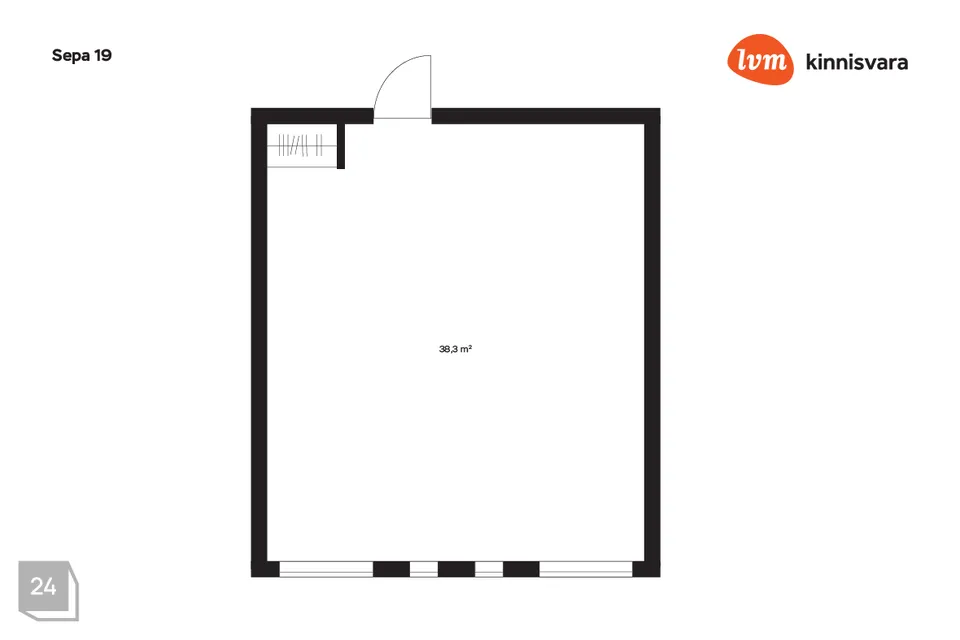 Büroo, 38 m² Äripind  -  Tartu linn, Tartu linn - foto 4