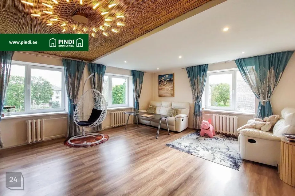 3-комнатная Квартира в Kohtla-Järve linn, Ahtme linnaosa