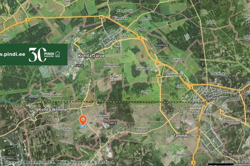 3-toaline Maja  -  Toila vald, Vitsiku küla - foto 2