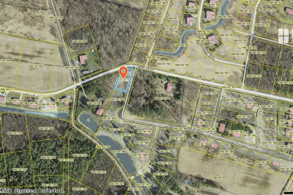 Земля жилой застройки, 1499 m² участок в Pärnu linn, Papsaare küla - фото 5