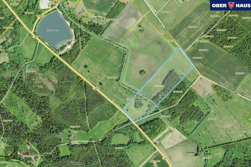 Maatulundusmaa, 100700 m² участок в Saue vald, Maidla küla