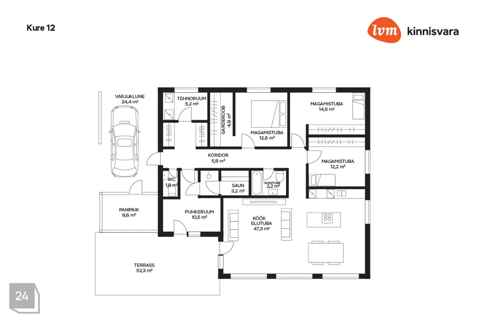 4-room house in Tori vald, Sindi linn - photo 4