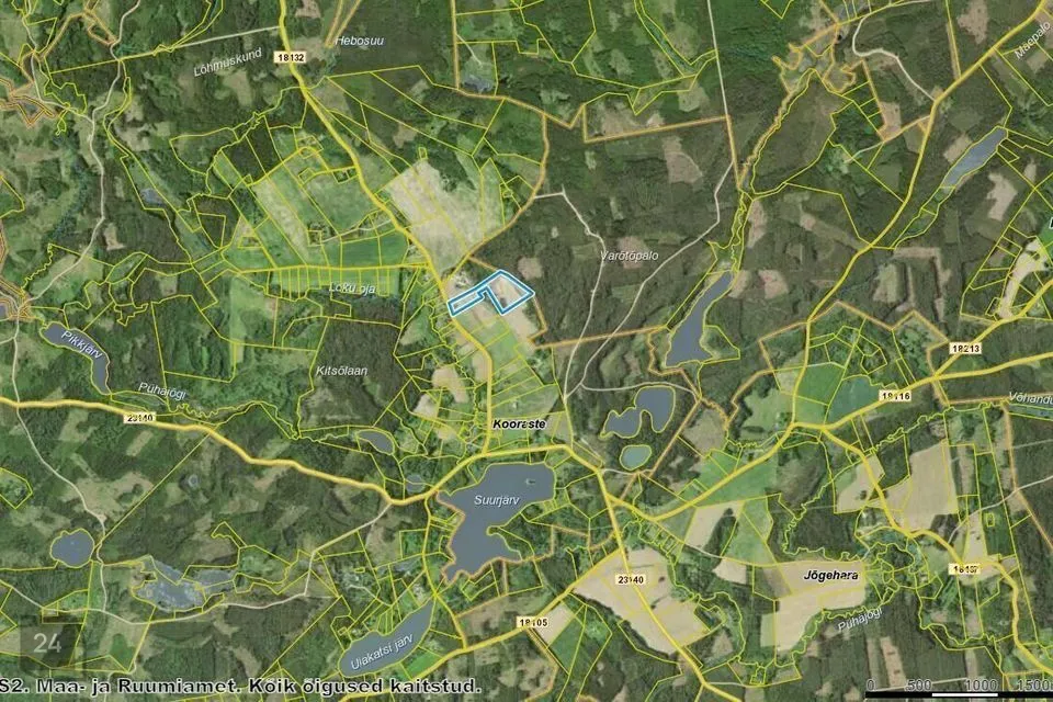 Maatulundusmaa, 81636 m² Maa - Kanepi vald, Kooraste küla - foto 3
