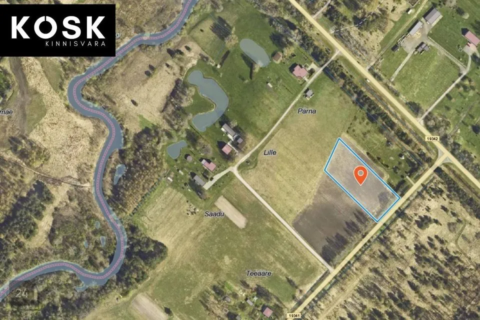 Elamumaa, 7328 m² Maa  -  Häädemeeste vald, Laadi küla - foto 4