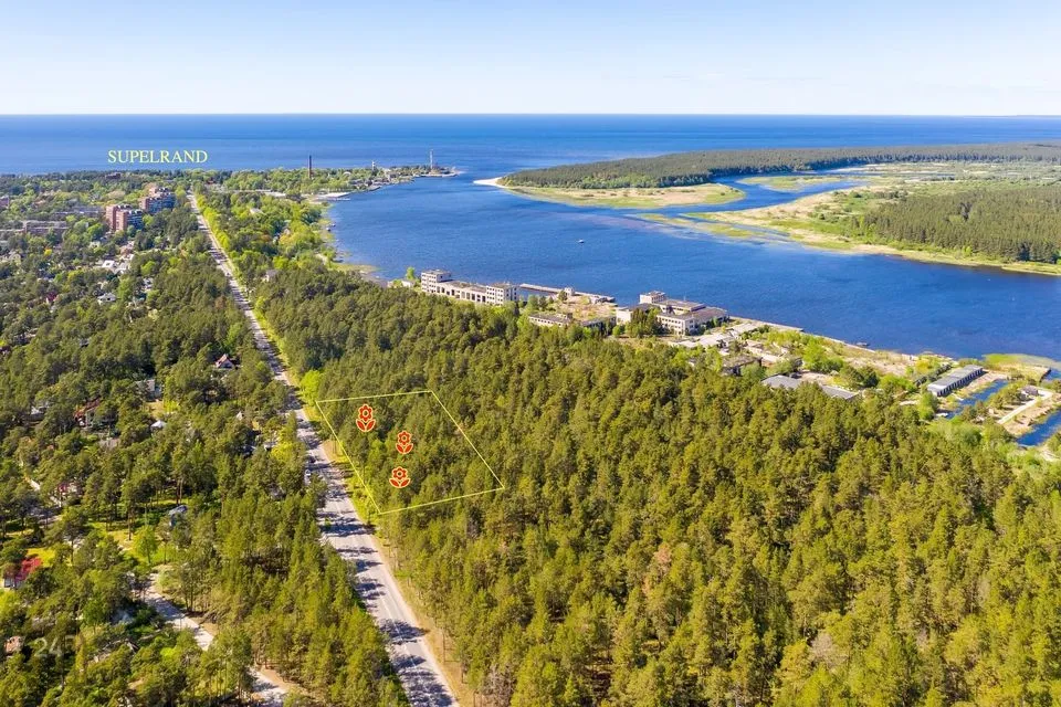 Земля жилой застройки, 6468 m² участок в Narva-Jõesuu linn, Narva-Jõesuu linn - фото 3