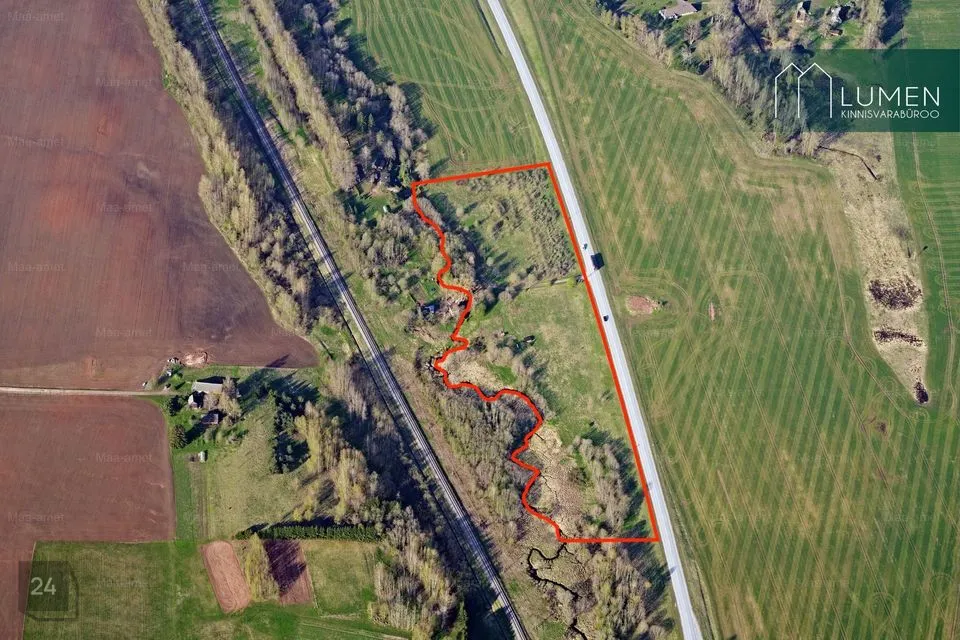 Maatulundusmaa, 33467 m² участок в Nõo vald, Meeri küla