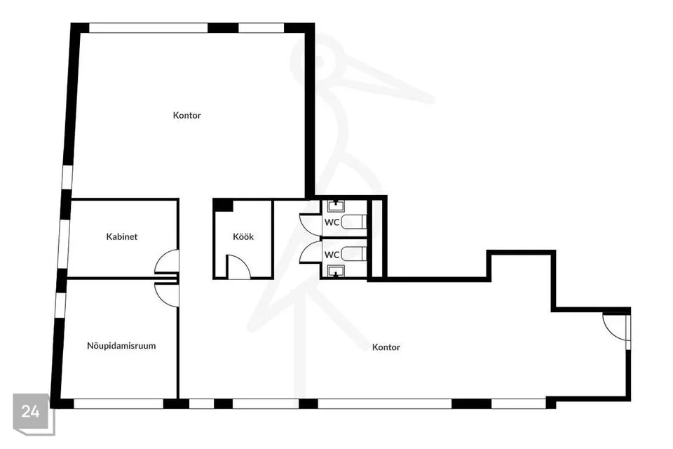 137 m² Äripind - Tallinn, Kesklinna linnaosa - foto 2