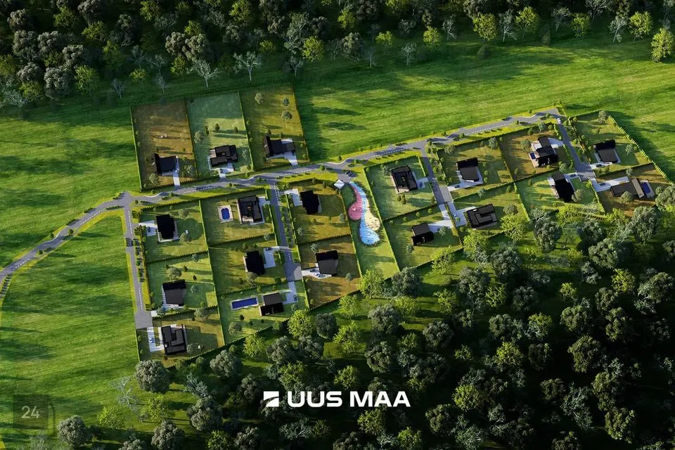 Земля жилой застройки, 2024 m² участок в Jõelähtme vald, Ruu küla - фото 3