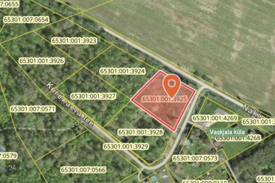 Земля жилой застройки, 2986 m² участок в Rae vald, Vaskjala küla - фото 3