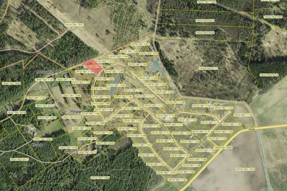 Земля жилой застройки, 2290 m² участок в Kastre vald, Kurepalu küla - фото 5
