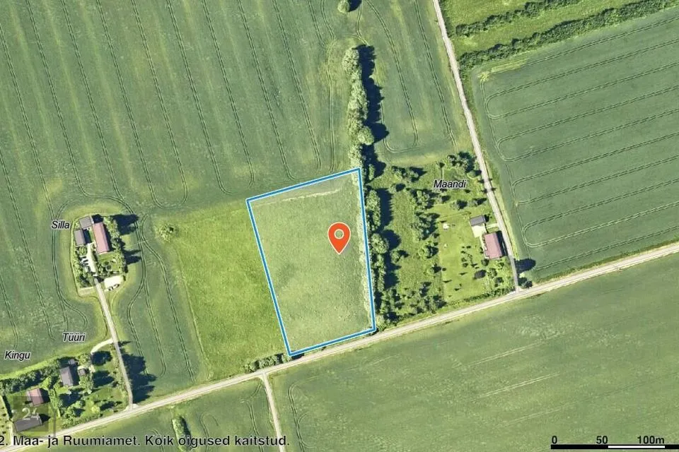 Земля жилой застройки, 23458 m² участок в Rapla vald, Kalevi küla - фото 2