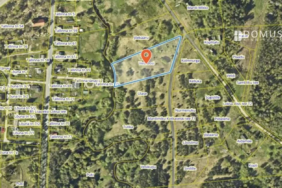 Земля жилой застройки, 9981 m² участок в Kuusalu vald, Loksa küla - фото 4