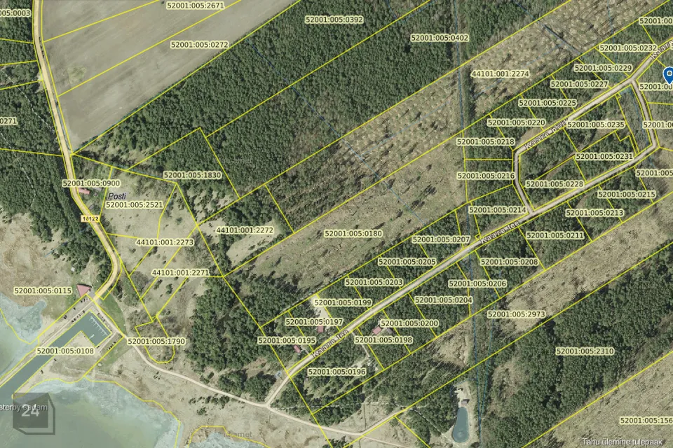 Земля жилой застройки, 5937 m² участок в Lääne-Nigula vald, Österby küla - фото 4