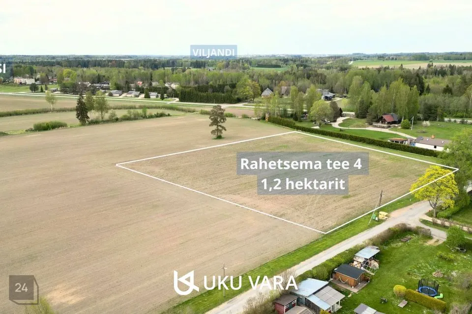 Maatulundusmaa, 12151 m² участок в Viljandi vald, Vardi küla