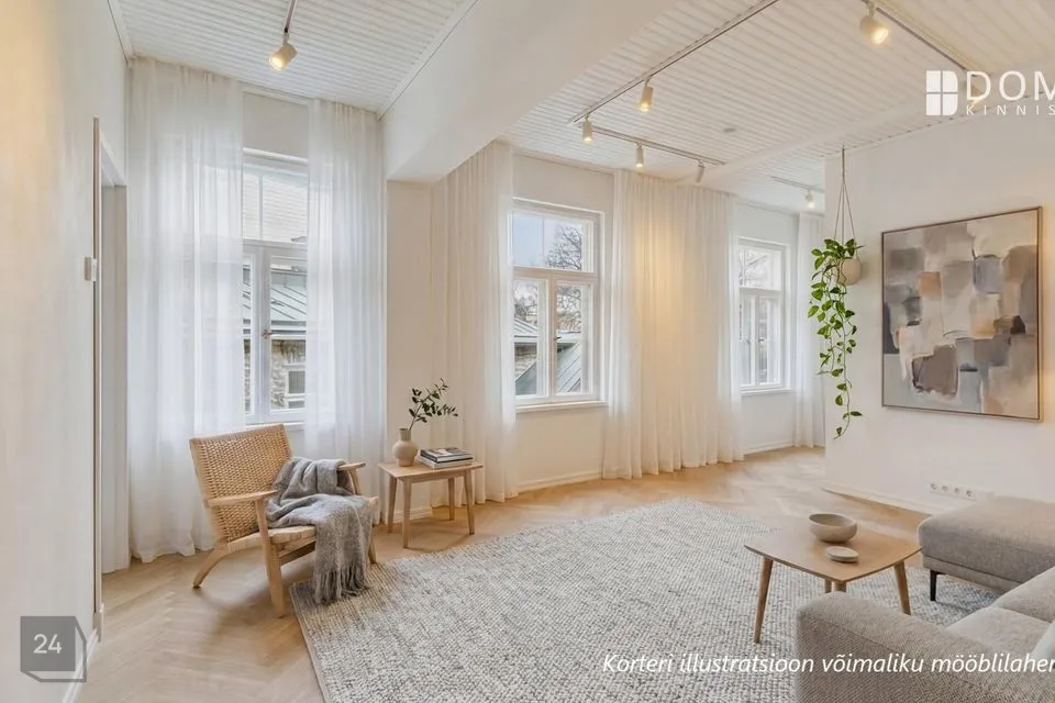 3-комнатная часть дома в Tallinn, Kesklinna linnaosa