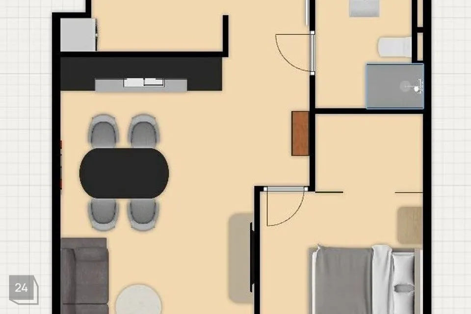 2-toaline Korter  -  Tallinn, Kesklinna linnaosa - foto 2