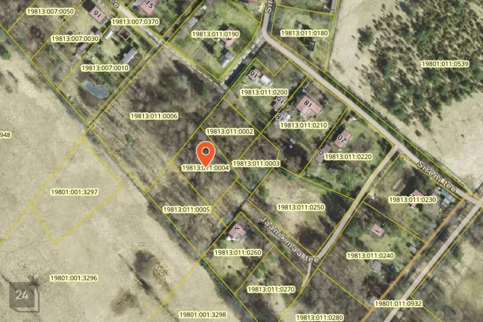Земля жилой застройки, 1308 m² участок в Harku vald, Türisalu küla - фото 2