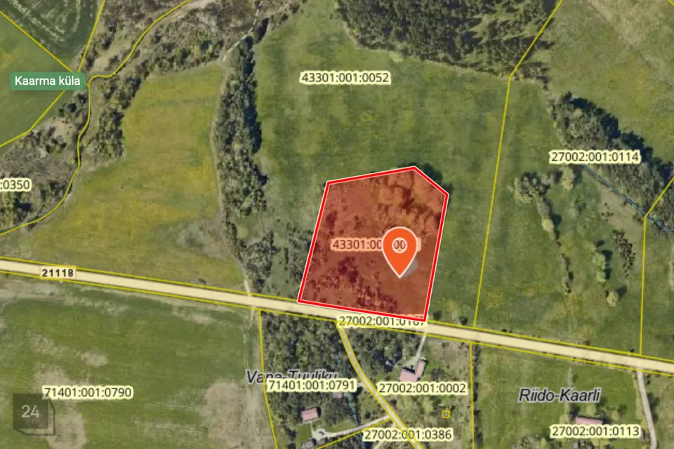 Maatulundusmaa, 16091 m² Maa  -  Saaremaa vald, Kaarma küla - foto 2