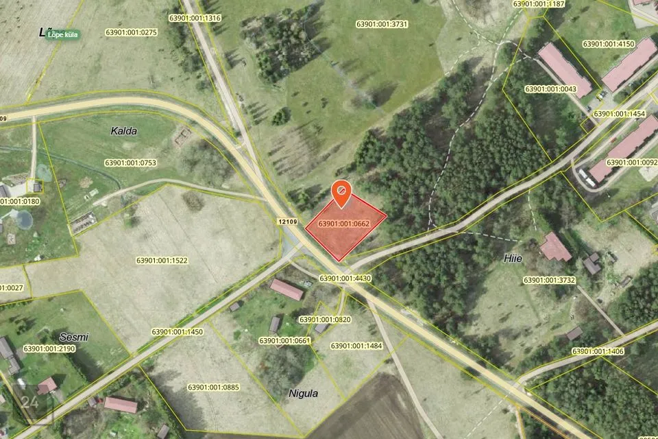 Земля жилой застройки, 1698 m² участок в Hiiumaa vald, Lõpe küla