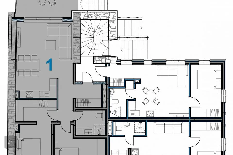 3-toaline Korter  -  Tallinn, Põhja-Tallinna linnaosa - foto 4